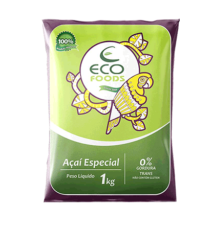 Polpa de Açaí Especial 100g e 1kg